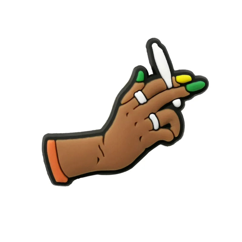 1pcs PVC Trend Style Shoe Charms Gamepad Gun Car for Men Boys Shoe Decorations Accessories Garden Sandals - Clikcy