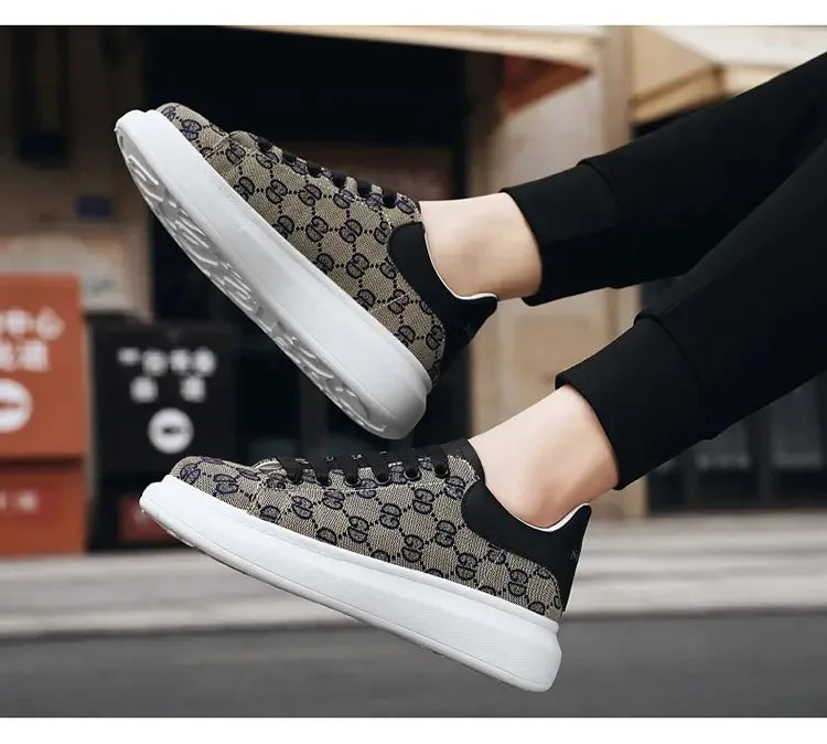 Canvas shoes, spring new men's shoes, student flat casual board shoes, trendy and versatile men's shoes, men's shoes - Clikcy