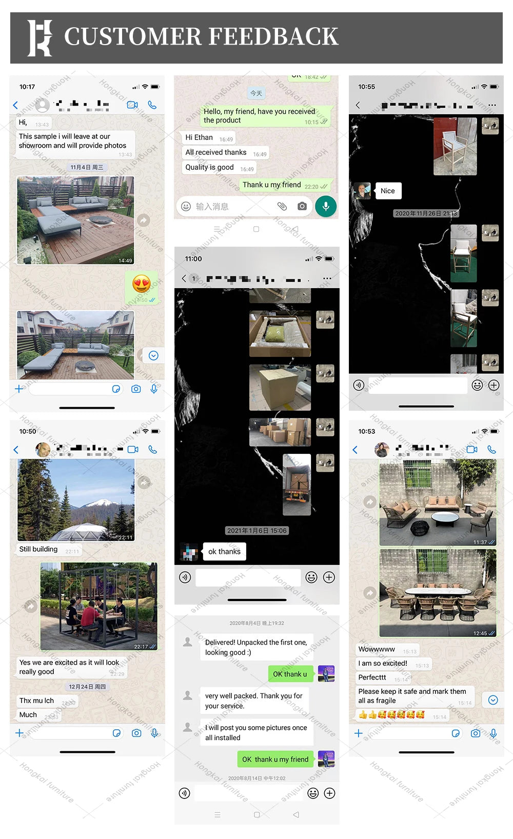 Luxury Outdoor Large Patio Furniture Set Aluminum Furniture Patio Garden Hotel Sets Sofas Sectionals - Clikcy