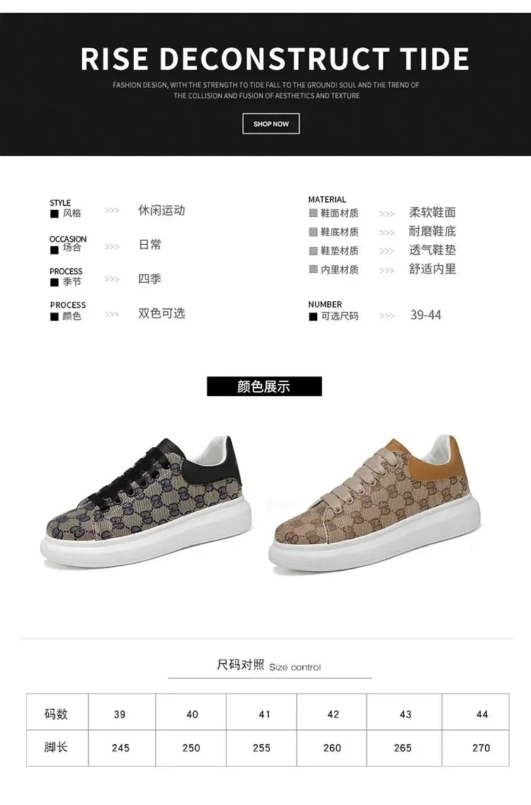 Canvas shoes, spring new men's shoes, student flat casual board shoes, trendy and versatile men's shoes, men's shoes - Clikcy