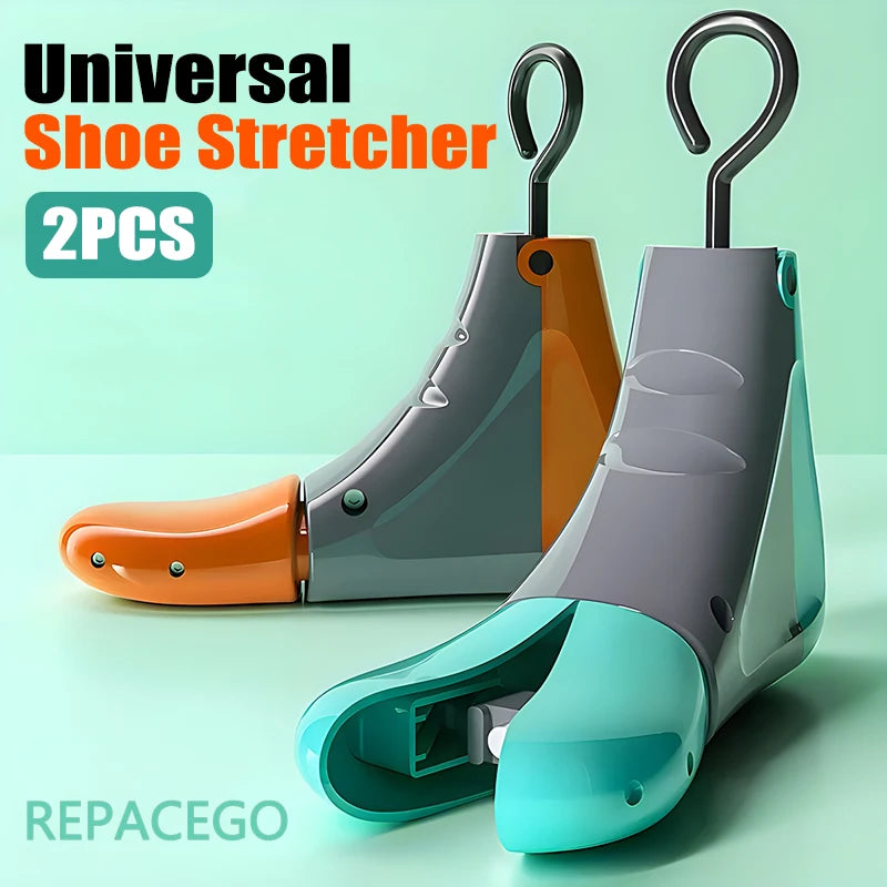 Repacego 2Pcs Shoe Stretcher Shoe Trees Universal Unisex Women Men Adjustable Length Width high top Expander Extender Keeper - Clikcy