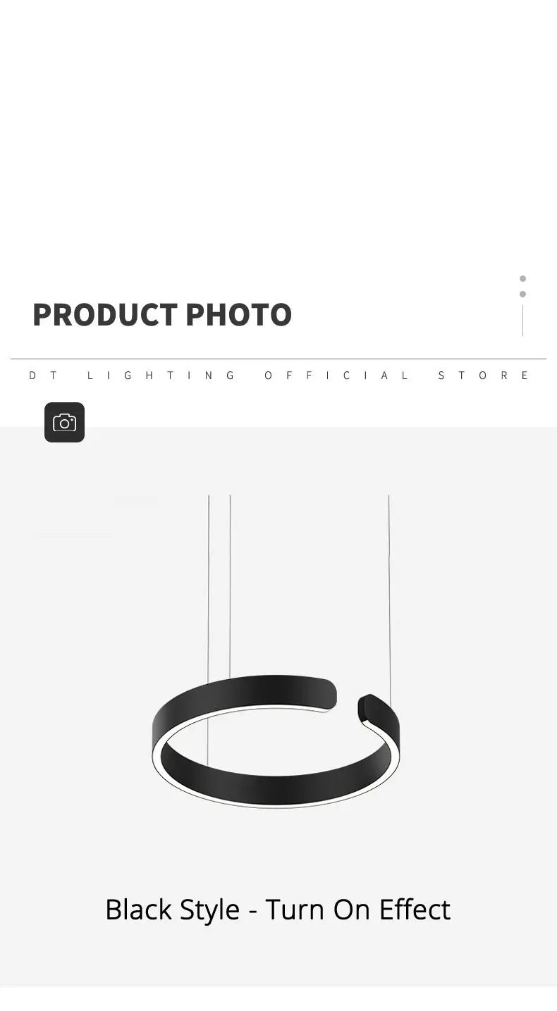 Minimalist restaurant lamp modern minimalist Nordic bar dining room dining table lamp designer C-word restaurant chandelier - Clikcy