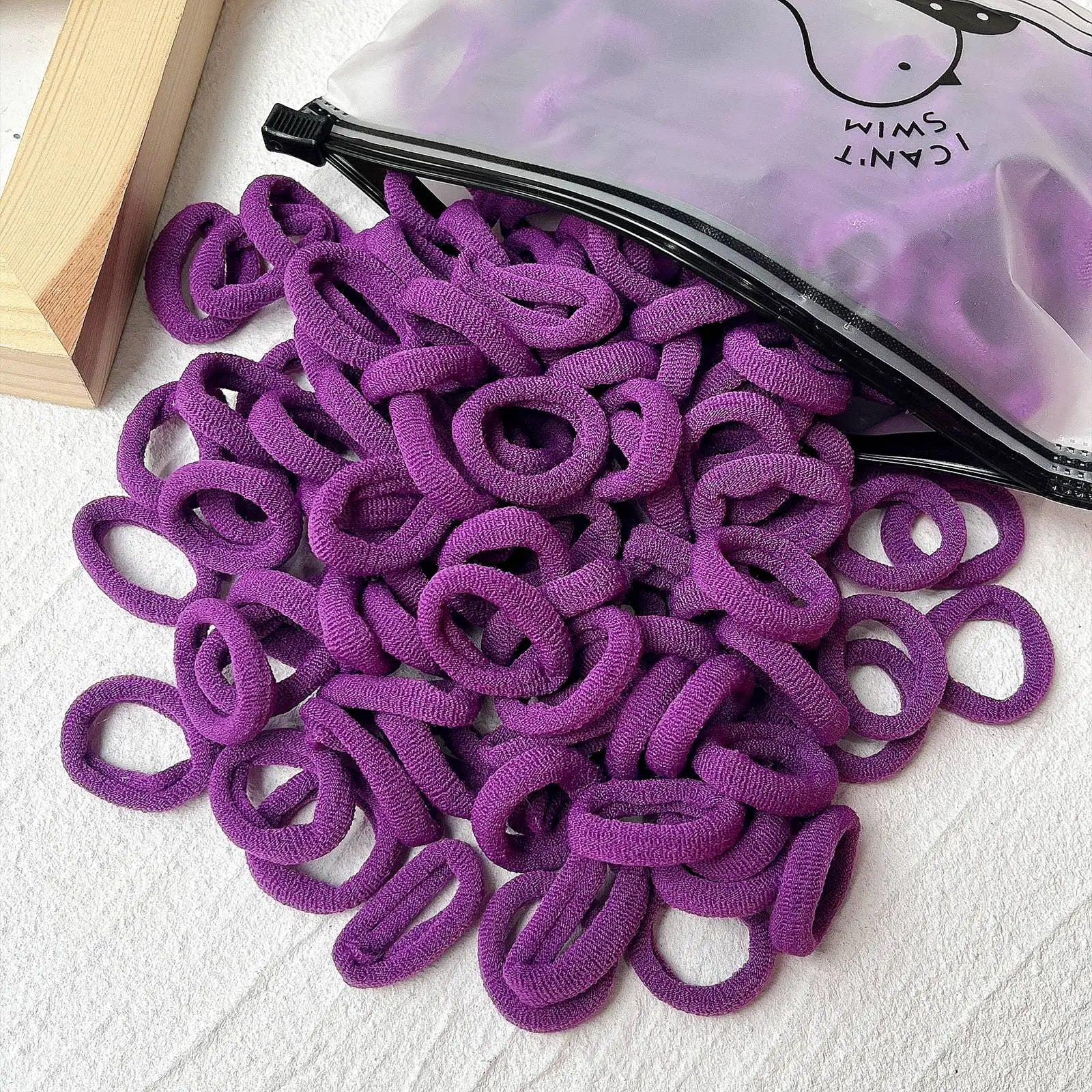 20/50pcs Kids Elastic Hair Bands Girls Sweets Scrunchie Rubber Band for Children Hair Ties Clips Headband Baby Hair Accessories - Clikcy