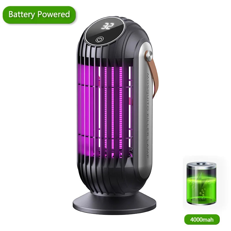 4000mAh UV Mosquito Lamp USB Rechargeable Model Mosquito Lamp Photoelectric Pest Control Lamp For Home mosquito trap - Clikcy