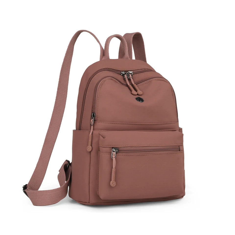 Casual Multi Pockets Backpacks for Women Waterproof Nylon Daypack Women Lightweight Back Pack Ladies Large Capacity Travel Bags - Clikcy