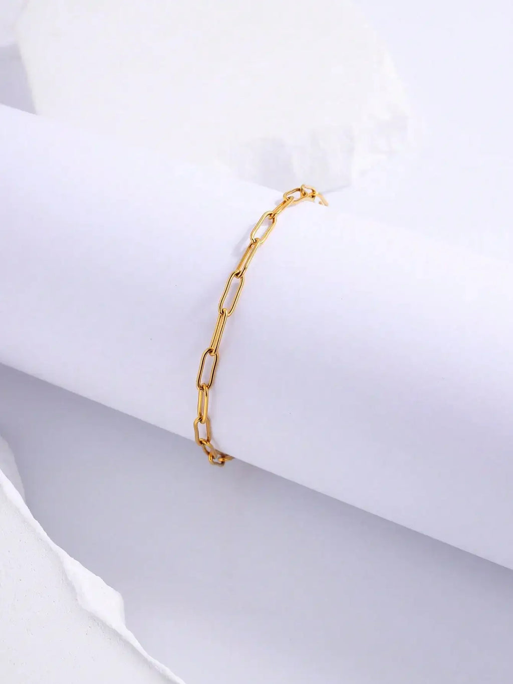 1 Piece Of Simple Casual Fashion Stainless Steel Round Snake Flat Snake Bracelet Is Suitable For Daily Wear, Gifts For Couples - Clikcy