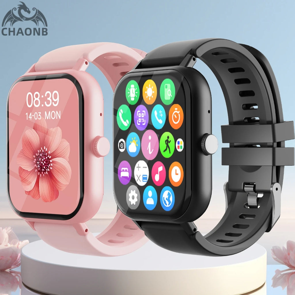 Smart Watch Sport Music Display Message Wrist Watch Sleep Heart Rate Monitoring Gifts Women 2025 Smartwatches Men Fitness Wrist - Clikcy