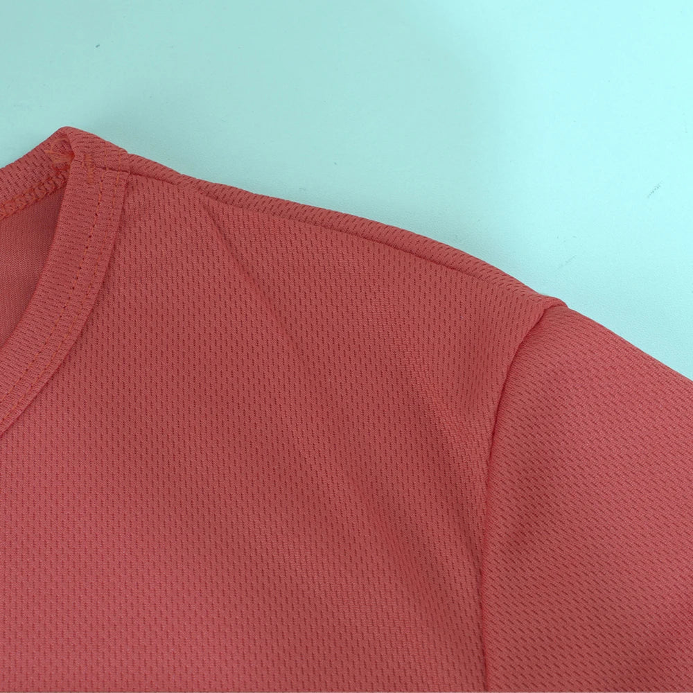 Women's Quick Dry Sports Tops T-shirts Quick Dry Loose Fit Running Walking Tees Fitness GYM Short Sleeve Tshirt Mens Jersey New - Clikcy