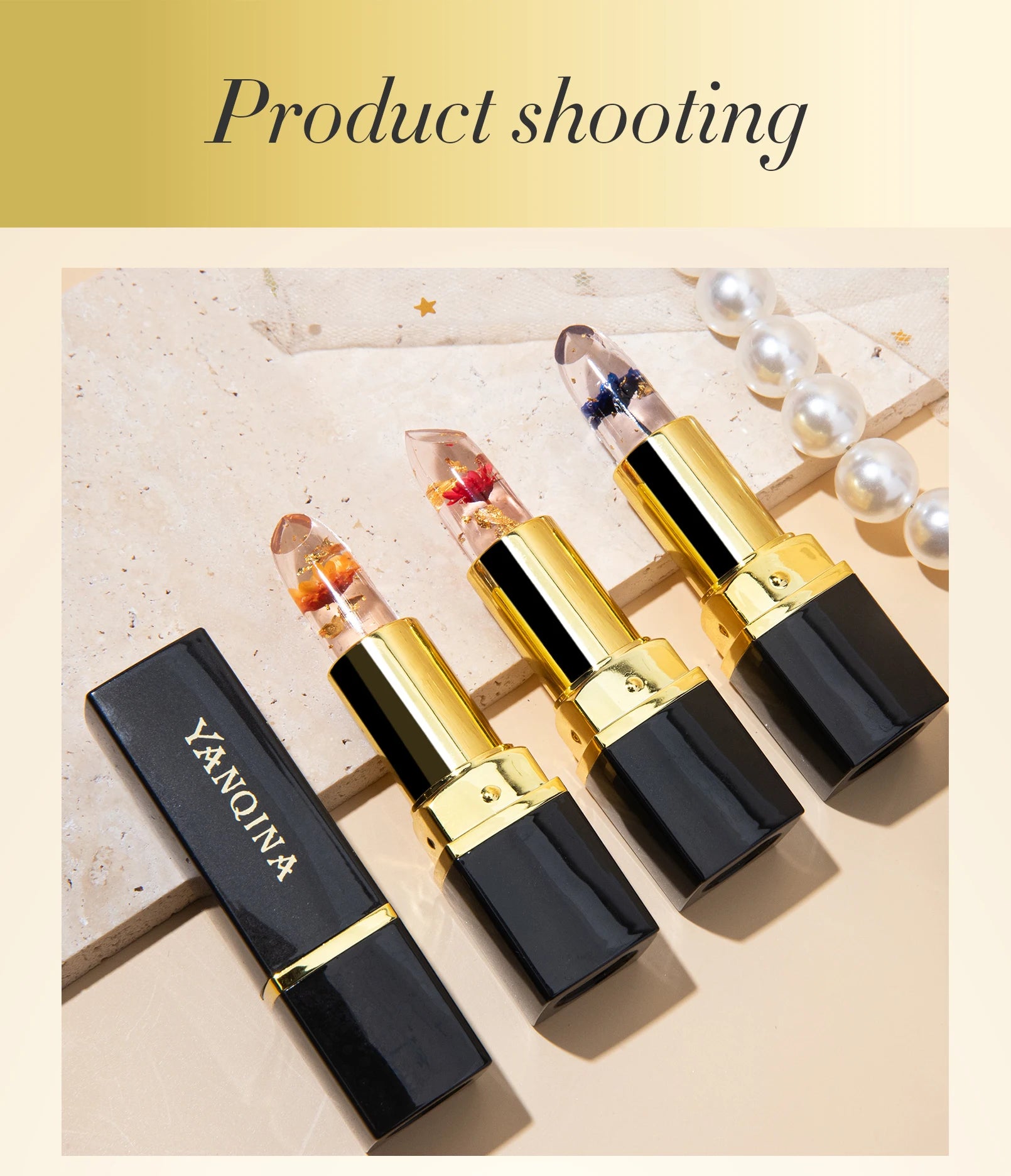 1PC Color Changing Lipstick Long Lasting  Jelly Lipsticks Lip Balm Moisturizing Makeup Lip Plumper Lip Tint Cosmetics For Women - Clikcy