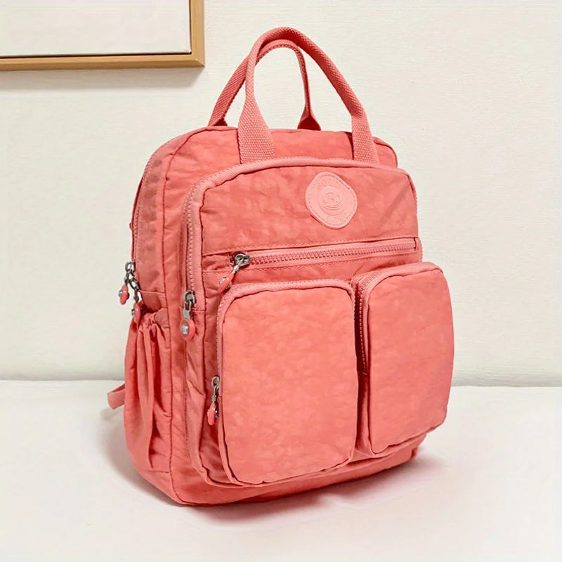 Large Capacity Backpack for Women Multi-pockets Nylon Women's Bag Causal Waterproof School Bags Laptop Backpack Stylish Backpack