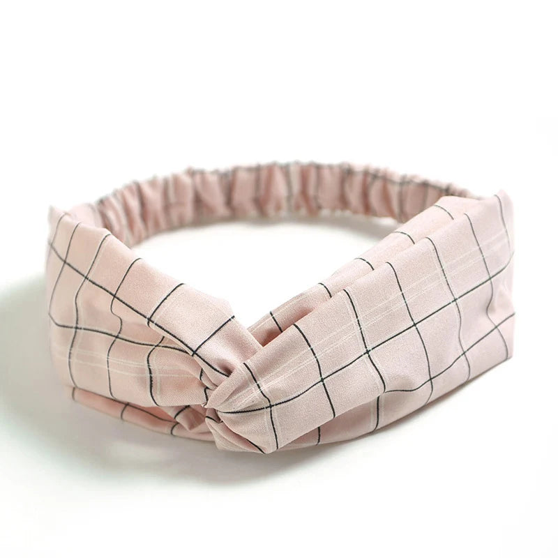 2024 Fashion Women Girls Bohemian Hair Bands Print Headbands Vintage Cross Turban Bandage Bandanas HairBands Hair Accessories