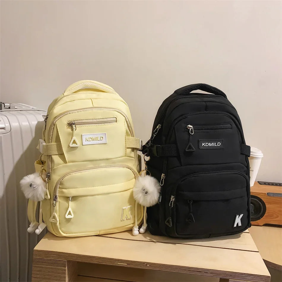 Woman Bags Women Backpack Backpacks Bagpacks Travel Bag Female Back Pack Mens Ita Ladies Women's 2025 Kawaii Multifinonal School - Clikcy