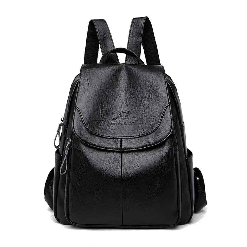 Large Capacity Travel Back Pack Rucksacks Mochila Women Backpack Female Leather Bagpack for Girl Ladies Sac A Dos School Bags