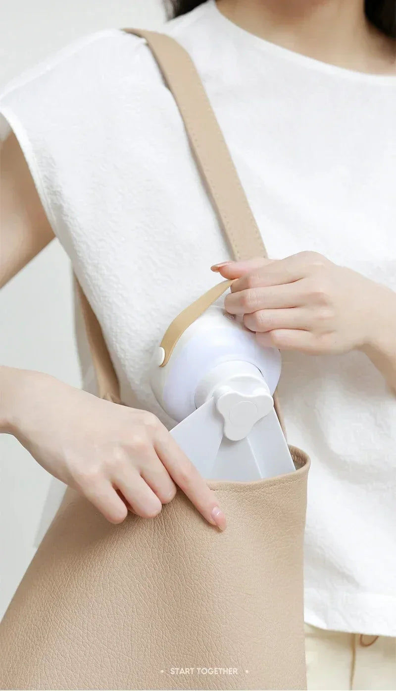 Portable Ceiling Fans Outdoor Camping Fan Tent Ventilator Cooler Rechargeable Electric Fan Remote Control LED Lighting - Clikcy