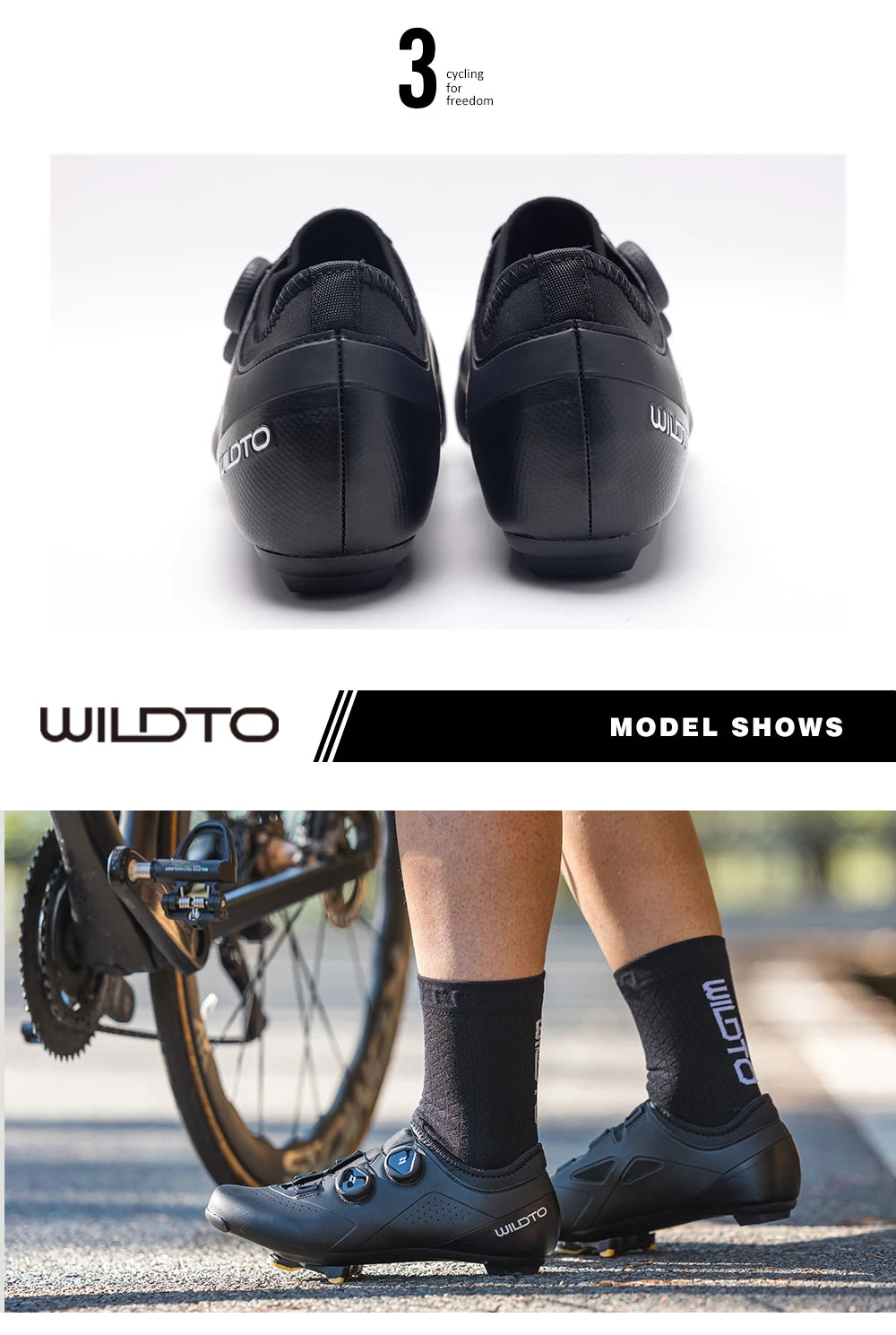 WILDTO Cycling Shoes Mens Road Bike Shoes Flat Speed New Hardness9 Glass Fiber Professional Cycling Sneakers SPD Cleats Footwear - Clikcy