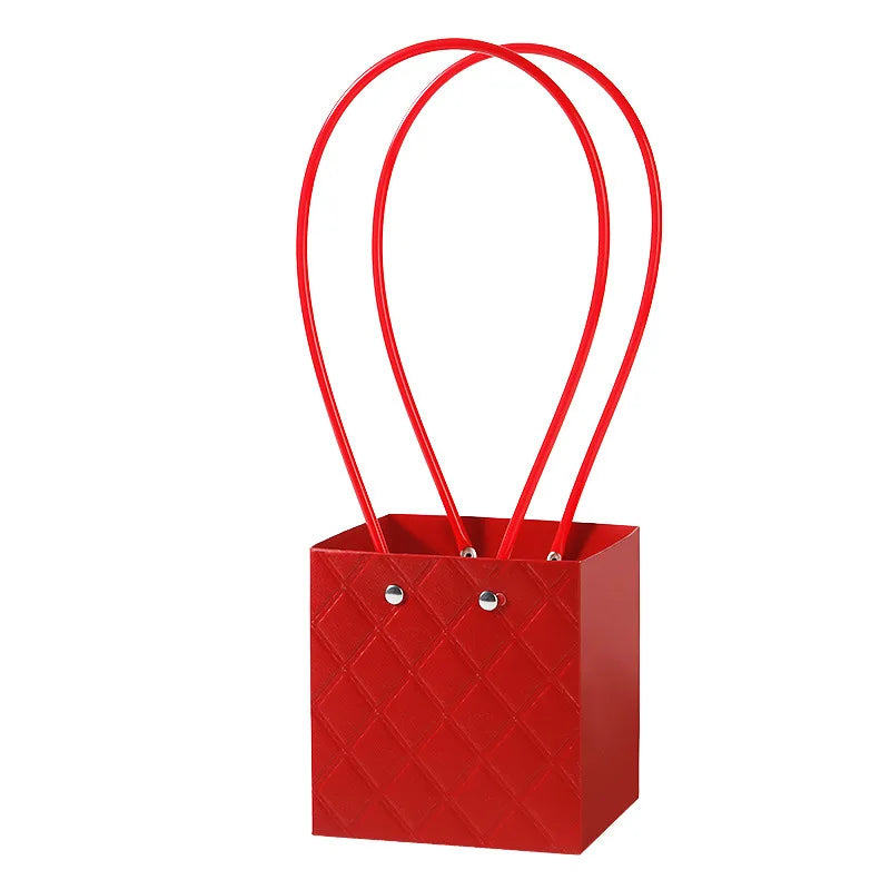 Flower Tote Bag Portable Foldable Long Lasting Universal Present Packing Rose Flower Box Party Gift Box Wedding Valentine'S Day - Clikcy