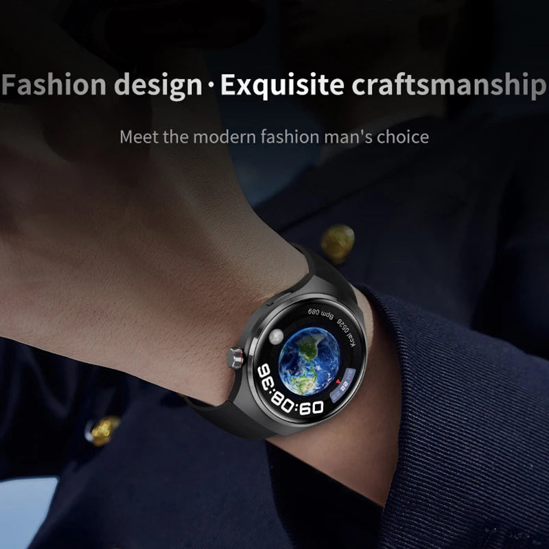 2025 New Smart Watch Men For Huawei Watch 4 Pro 360*360 HD Screen Heart rate Bluetooth Call Health Monitoring Sports Smartwatch - Clikcy