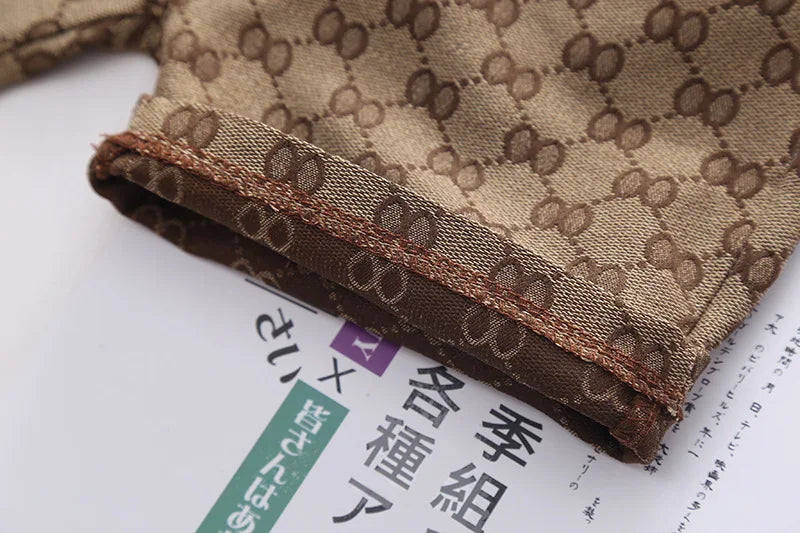 1 2 3 4 5 Years Summer Boys Clothing Set Tiger Pattern T-shirt + Grid Design Shorts 2Pcs Suit For Kids Casual Children Outfit - Clikcy