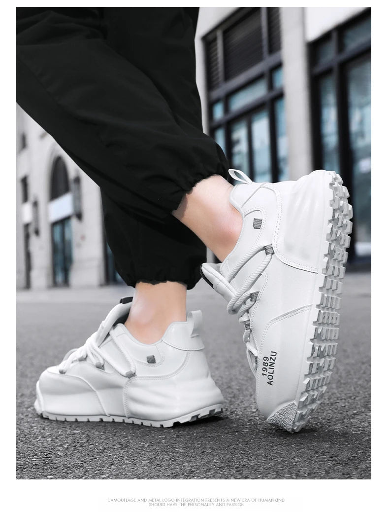 Hot Men's Bag-soled  Trendy Casual Shoes, 45 46 47 48 Size