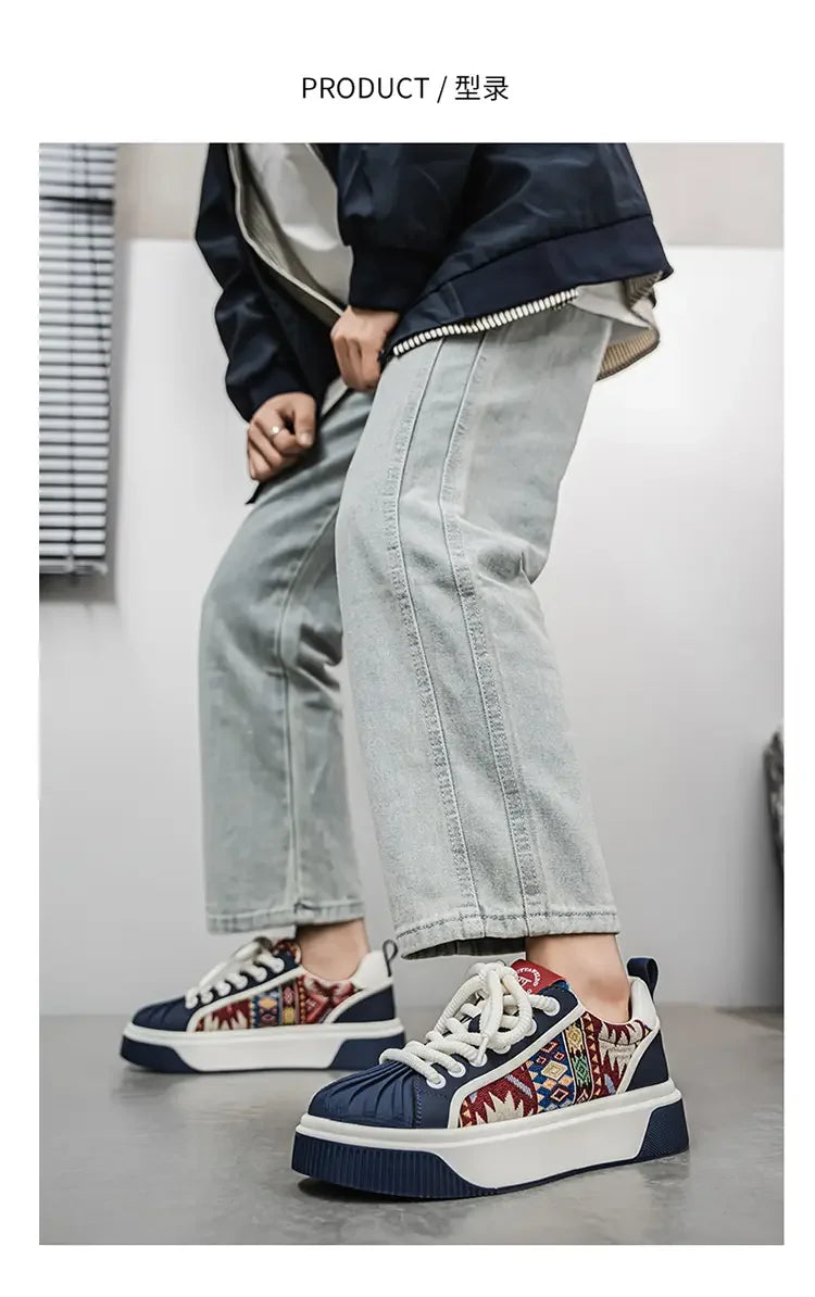 Platform Shoes Original Men's Sneakers Men All Brands Men's Sneakers Promotion Athletic Shoe High Quality Shoes Man Shoes - Clikcy