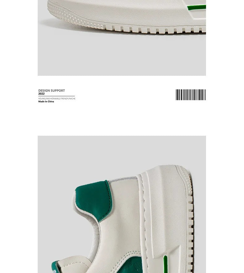 Men's Casual Shoes 2025 New Fashion Platform Shoes Outdoor Casual Sneakers Men Street Skate Shoe Lace-up Shoes Zapatillas Hombre - Clikcy