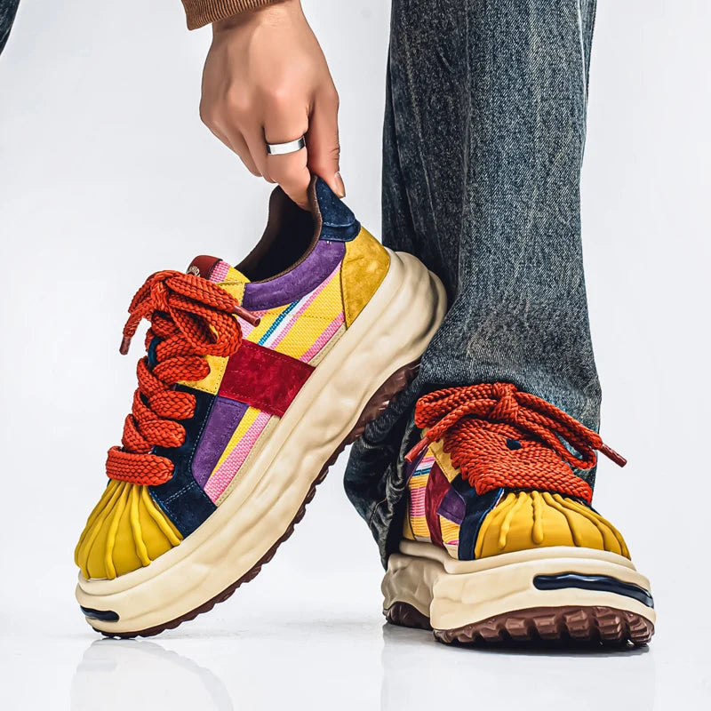 Shoes men Sneakers Male casual Mens Shoes tenis Luxury shoes Trainer Race Breathable Shoes fashion loafers running Shoes for men - Clikcy