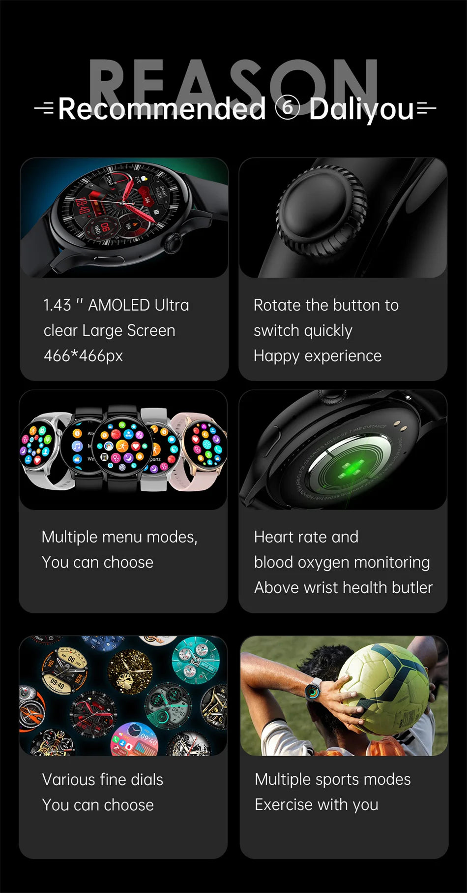 2024 New GPS Smart Watch Women True AMOLED 466*466 HD Screen Health Tracker Sports NFC Voice Bluetooth Call Smartwatches Ladies