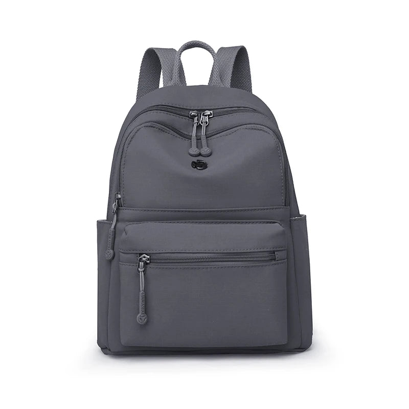 Casual Multi Pockets Backpacks for Women Waterproof Nylon Daypack Women Lightweight Back Pack Ladies Large Capacity Travel Bags