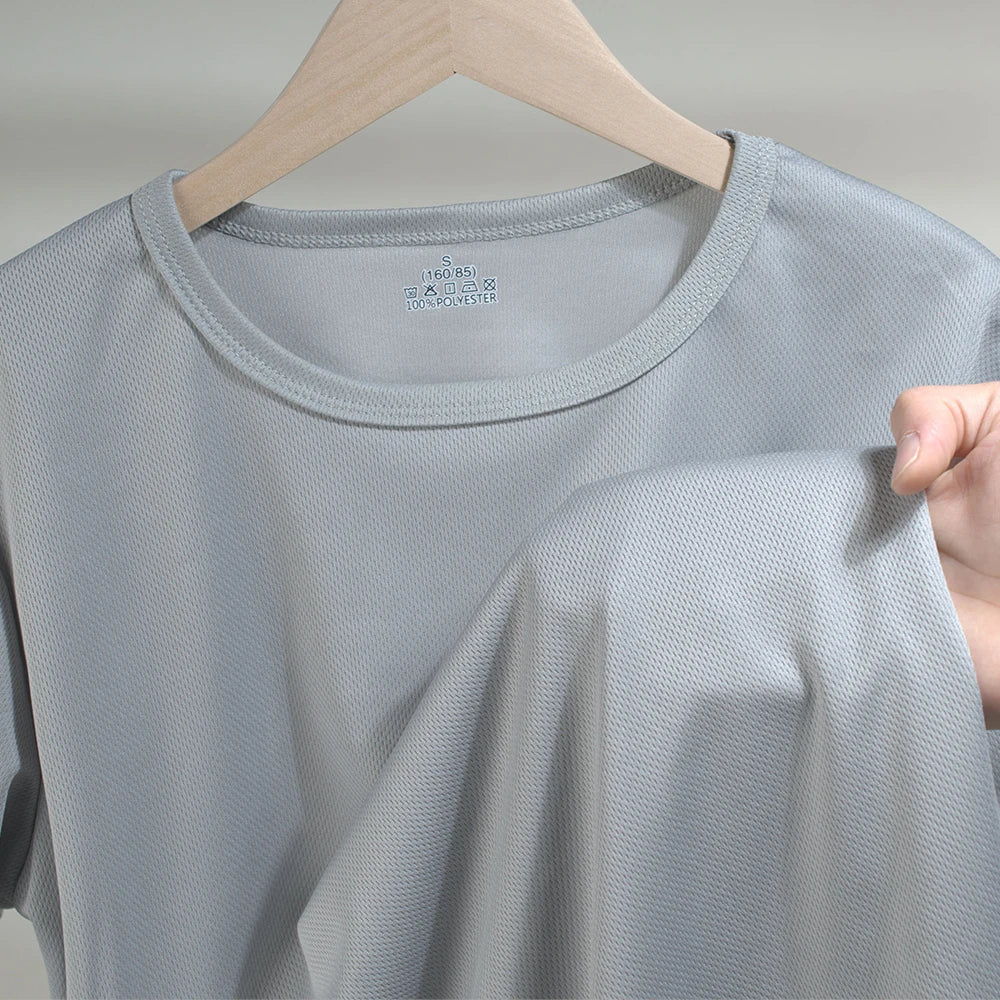 Women's Quick Dry Sports Tops T-shirts Quick Dry Loose Fit Running Walking Tees Fitness GYM Short Sleeve Tshirt Mens Jersey New - Clikcy