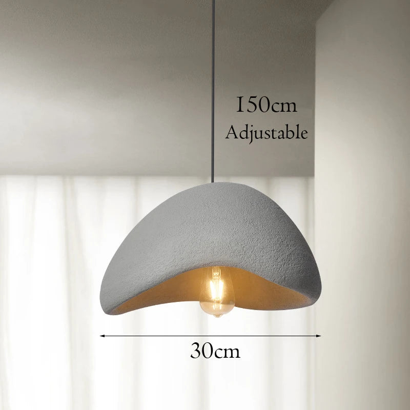 Wabi Sabi Pendant Light Dining Table Japan Hanging Lamp Bedside Nordic Living Room Bedroom Droplight Restaurant Suspended Lights - Clikcy