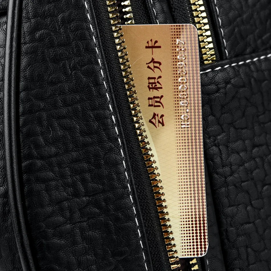 New Luxury Design Leather Women Backpack Casual School Bag for Teenager Girls Travel Back Pack Ladies Bagpack Mochilas Sac A Dos - Clikcy