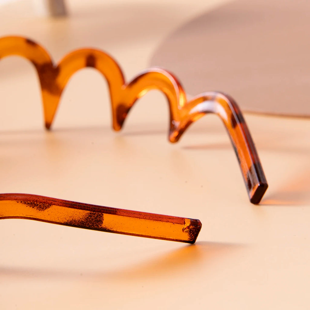 Korean Women Hair Comb Headband Plastic U Shape Hair Hoops Fixed Teeth Non-Slip Fluffy Top Hair Bands Headwear Hair Accessories - Clikcy