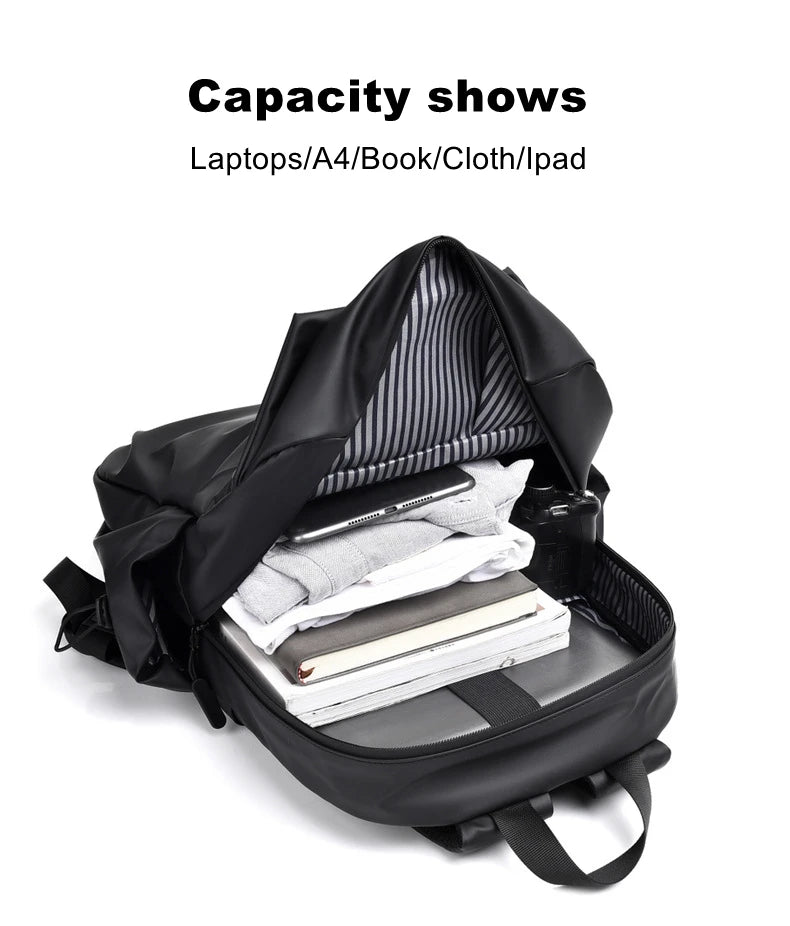 Fashion Backpacks for Men 35L High Capacity Waterproof Travel College Backpack for Men Trendy Women Laptop School Travel Bags - Clikcy