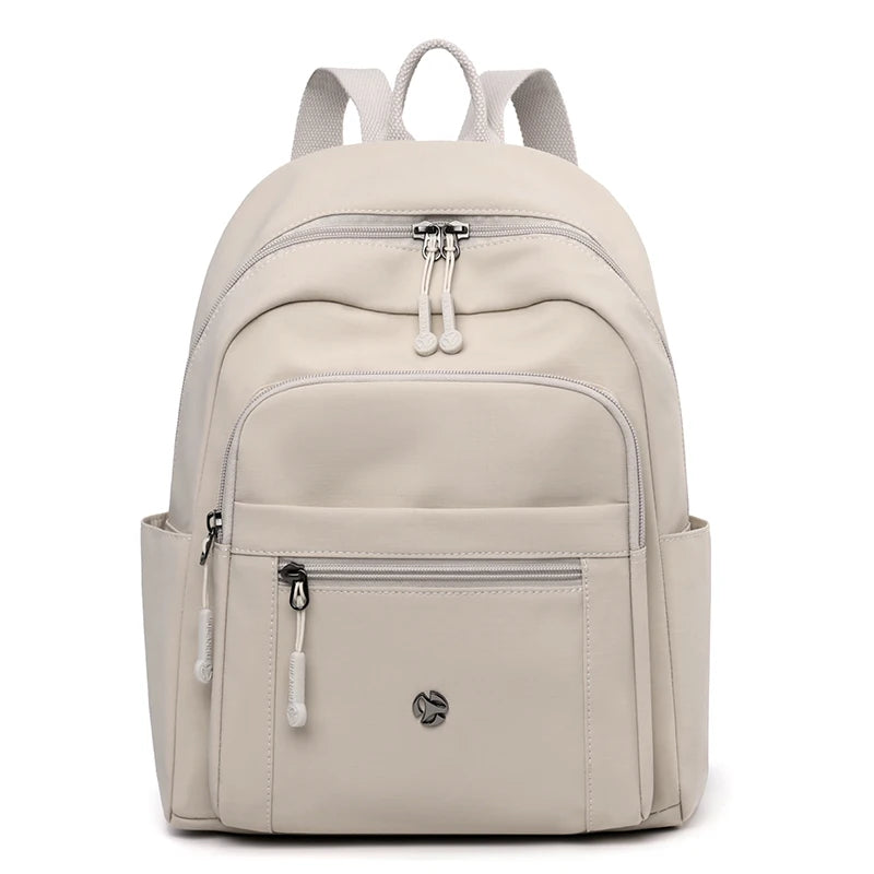 Waterproof Nylon Back Pack Women Multi Pockets Backpacks for Student Daypack Big School Bag Ladies Large Capacity Travel Bag