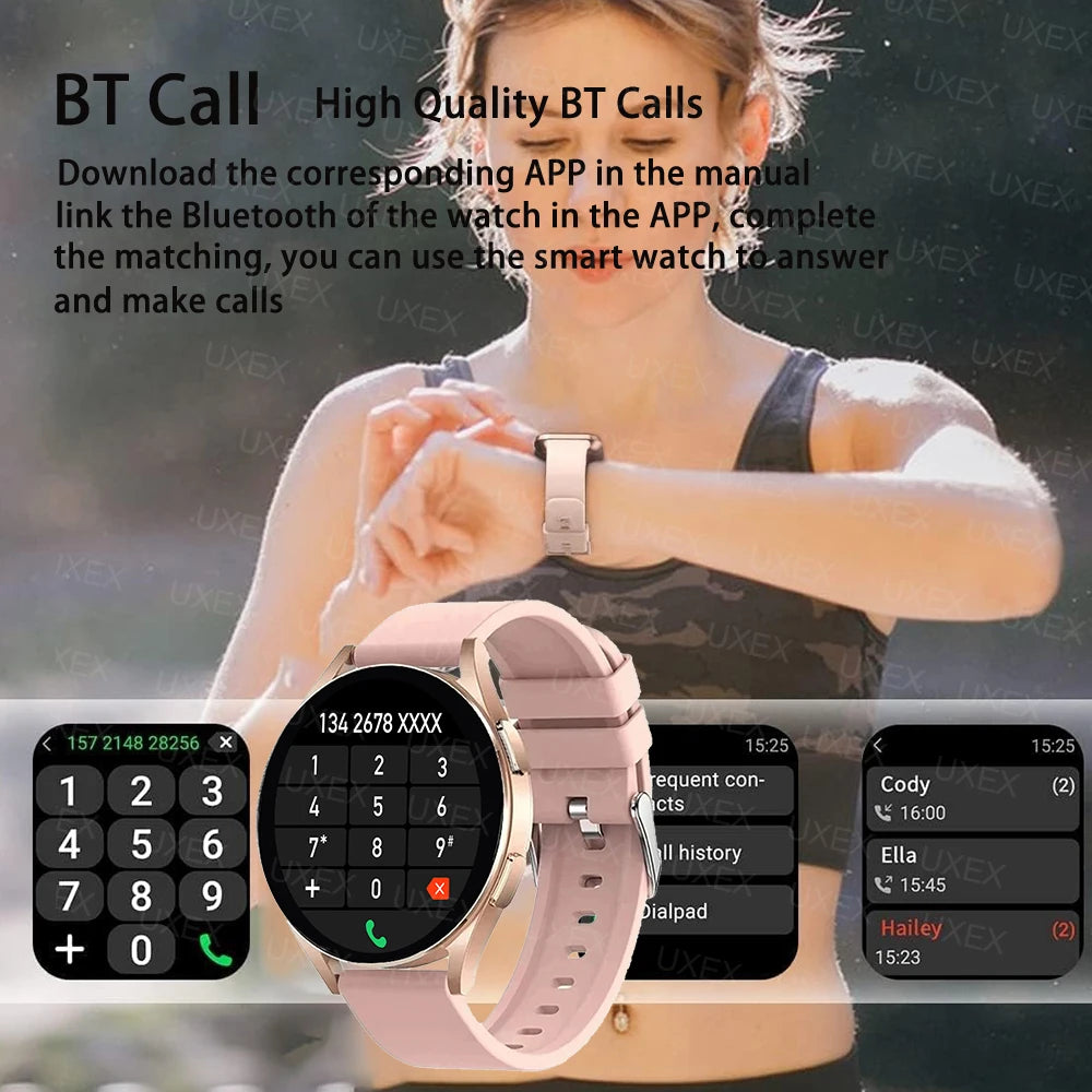 2025 New Business Smartwatch Men 1.32" inch Bluetooth Call Fitness Tracker Smart Wearable Women Wireless Call Watch Android IOS - Clikcy