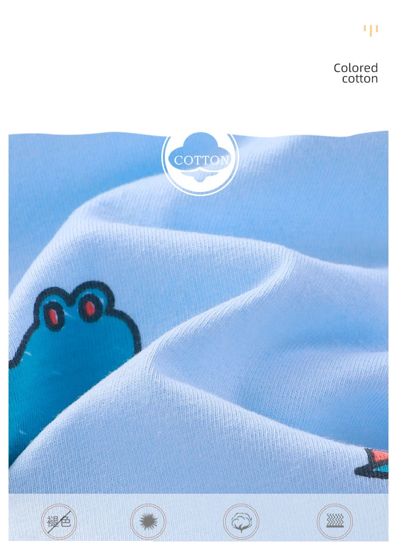 Children Sets Kids Clothes Boys Girls Vest Suit  Summer Children's Clothing baby Cotton T-Shirts Shorts Tank Top Sleeveless - Clikcy