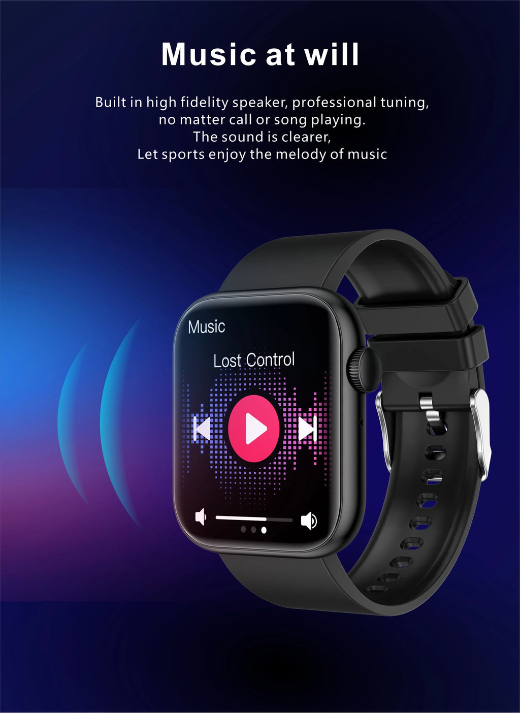 LIGE New Smart Watch 2025 Wireless Charging Smartwatch Bluetooth Calls Men Women Smartwatches Fitness Bracelet Custom Watch Face - Clikcy