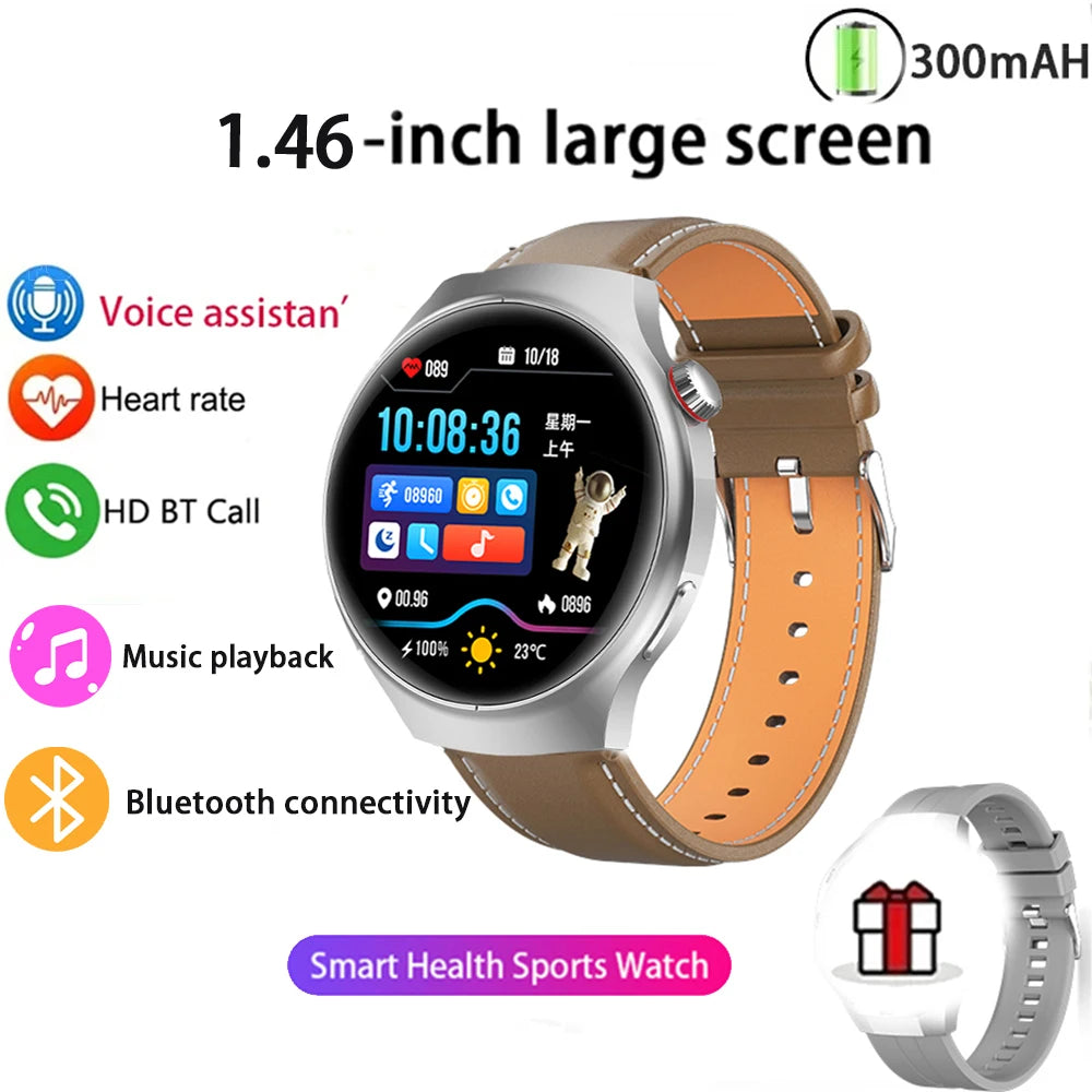 2025 New Smart Watch Men For Huawei Watch 4 Pro 360*360 HD Screen Heart rate Bluetooth Call Health Monitoring Sports Smartwatch - Clikcy