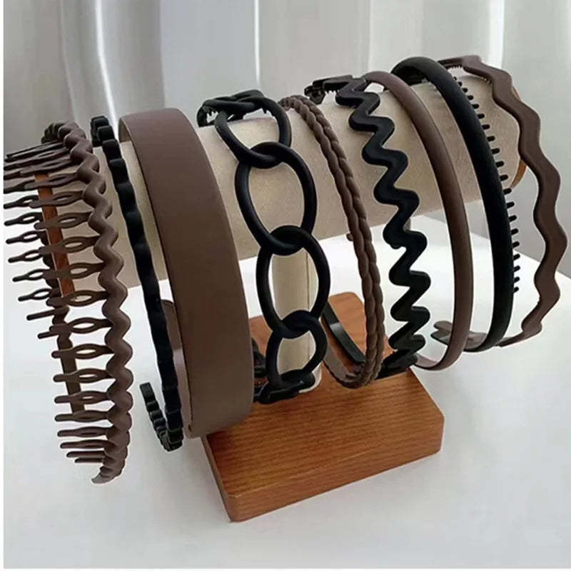 Fashion Headband Women Men Hair Bands Set Girls HairBand Hair Hoop Head band Hair Accessories Headwear Headdress Gift For Hair - Clikcy