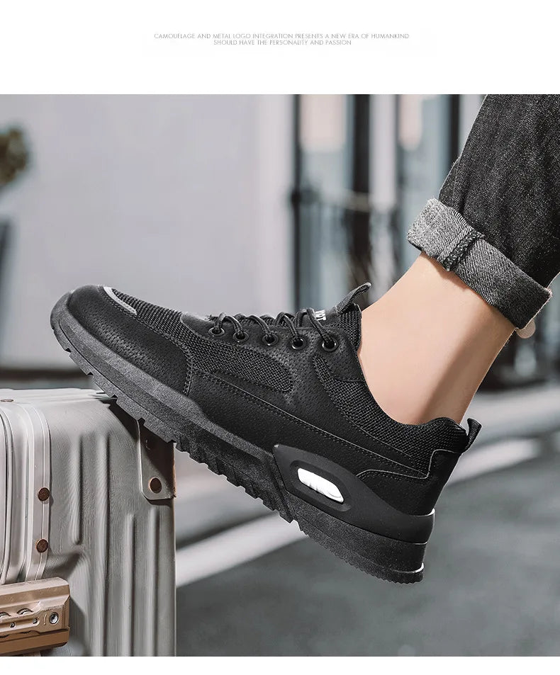 2024summer Fashion Men Sneakers Spring All-match Casual Shoes Outdoor Running Increase Platform Shoes Sapatos Formais Masculinos - Clikcy