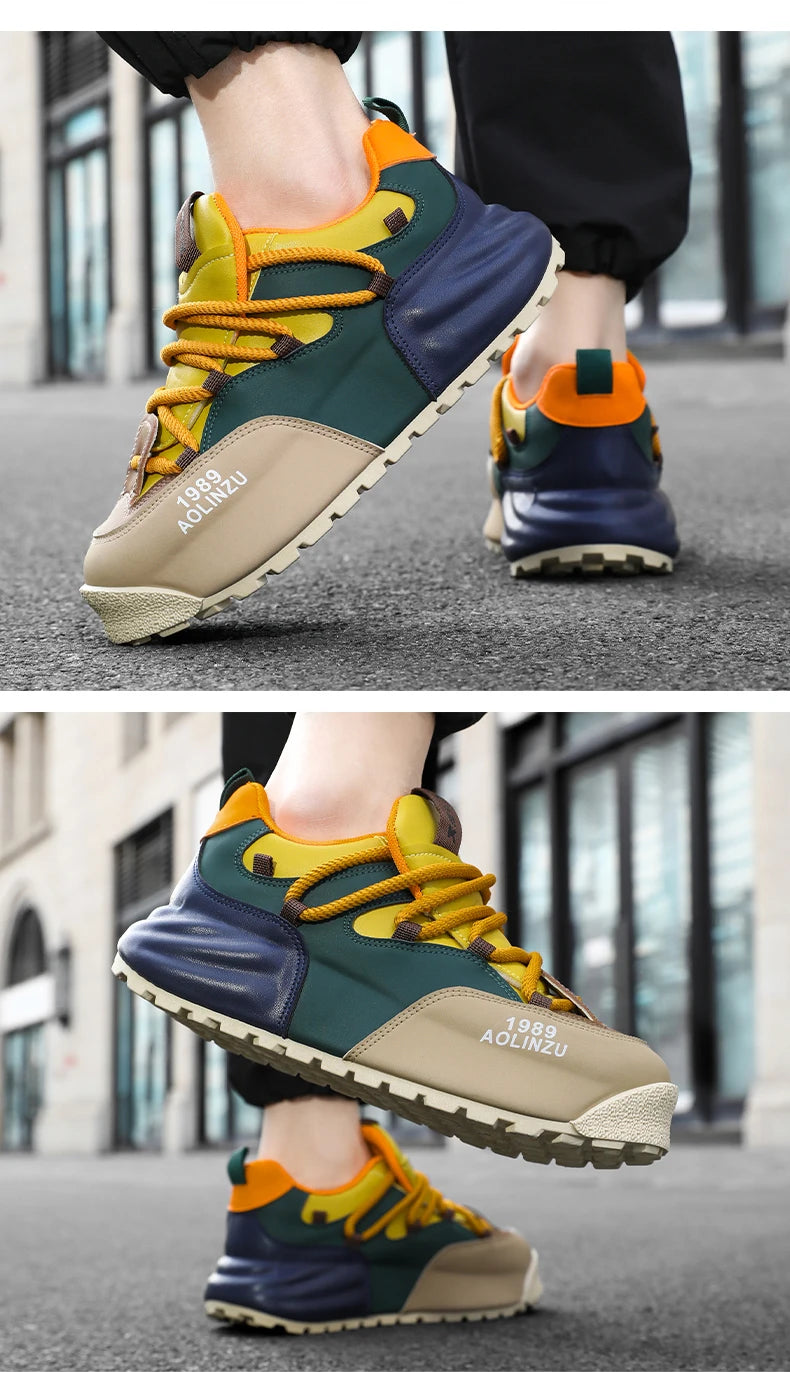 Hot Men's Bag-soled  Trendy Casual Shoes, 45 46 47 48 Size