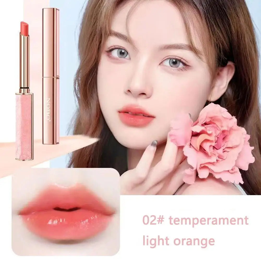2024 Hot Sale Adad Lip Gloss Natural Daub Smoothly Ultralight Temperature Change Lipstick Lip Balm For Party P7x5 - Clikcy