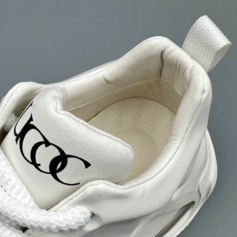 Men Shoes Designer Luxury Casual Sneakers Breathable Platform Shoes for Men Fashion Height Increasing Comfortable Non-slip Shoes - Clikcy