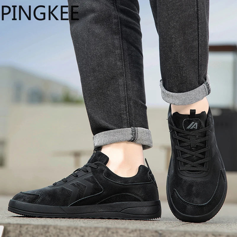 PINGKEE VENOCON Minimalist Wide ToeBox Feet Barefoot Athletic Winter Casual Shoes Men Women Sneakers Footwear Boots For Man - Clikcy