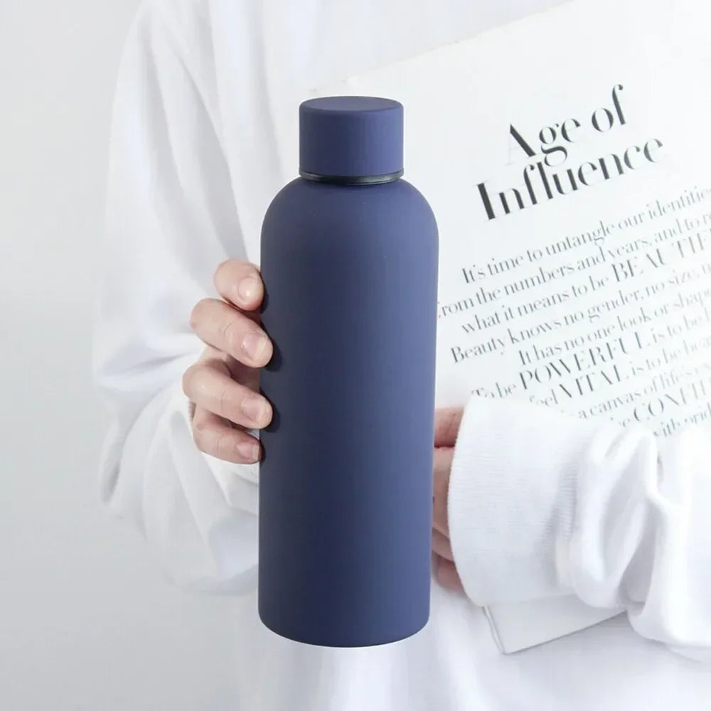 1000ML Double-Wall Stainless Steel Leak-proof Thermal Vacuum Flask Insulated Water Bottle Sports Coffee Straight Body Cup - Clikcy