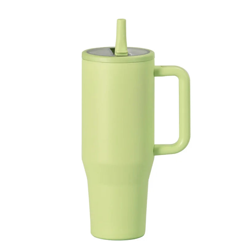 40 Oz Vacuum Flask Cup Thermos water Bottle Thermal Mug Large Capacity Stainless Steel Cold and Hot Tumbler Travel Car coffee - Clikcy