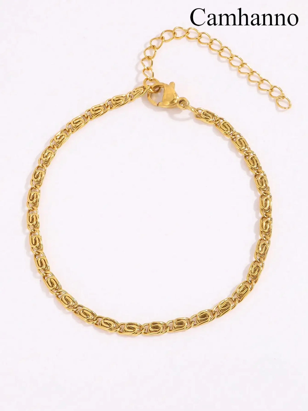 1 Piece Of Simple Casual Fashion Stainless Steel Round Snake Flat Snake Bracelet Is Suitable For Daily Wear, Gifts For Couples - Clikcy