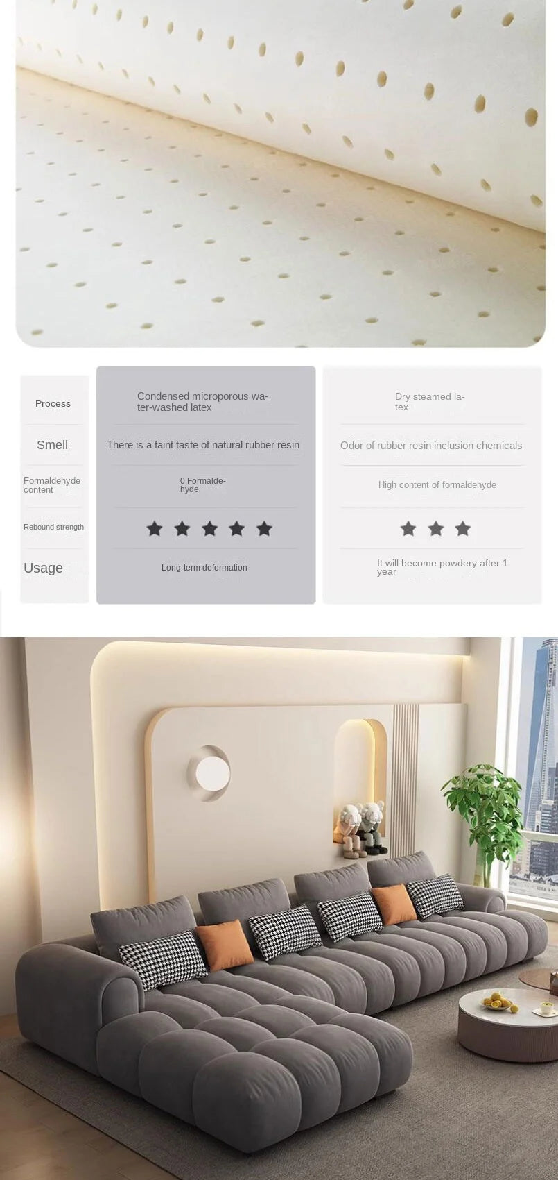 Large Filler Beige Sofas Wood Design Reclining Designer Luxury Couch Lounges Modular Nordic Divano Soggiorno Unique Furniture - Clikcy