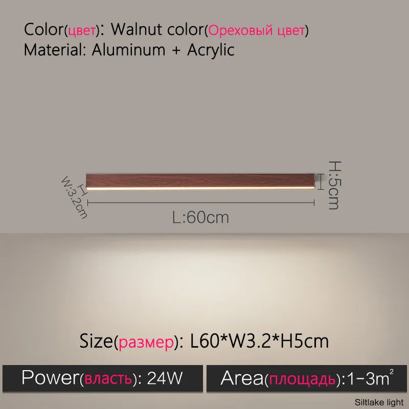 Living room lights kitchen restaurant lamps modern led ceiling lamp Nordic balcony porch bedroom entrance light office lighting