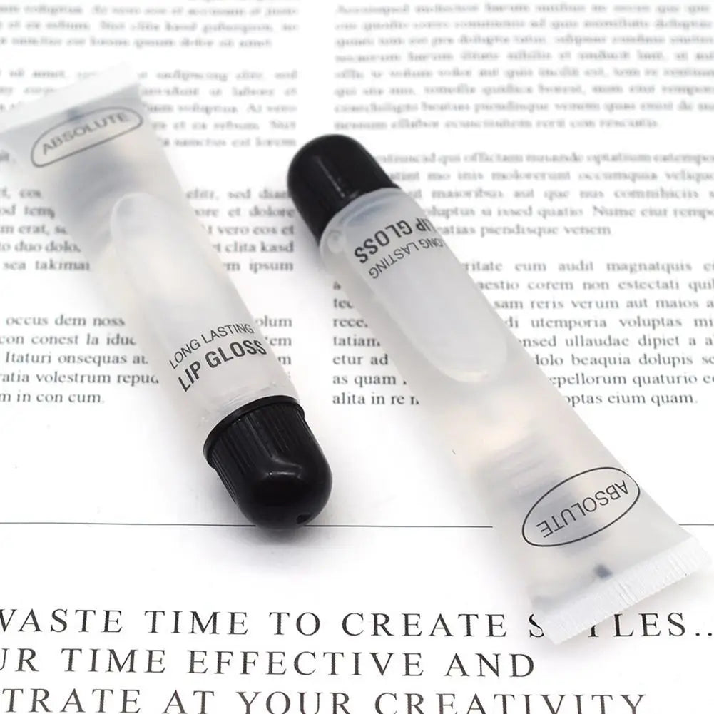 10pcs Big Lips Plumper Moisturizer Plumper Lip Gloss Long Lasting Sexy Big Lips Pump Transparent Waterproof Volume Lip Clear - Clikcy